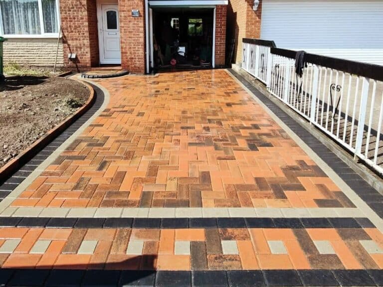 Heritage Paving installed block paved driveway