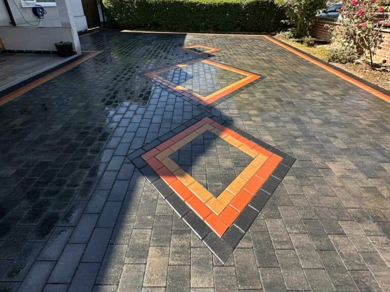 Heritage Paving installed block paved driveway