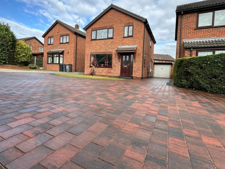 Heritage Paving installed block paved driveway