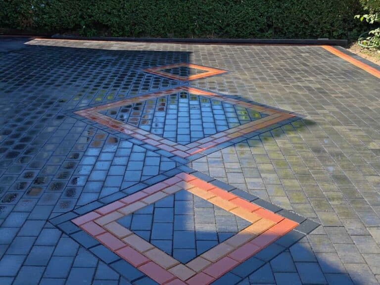 Heritage Paving installed block paved driveway