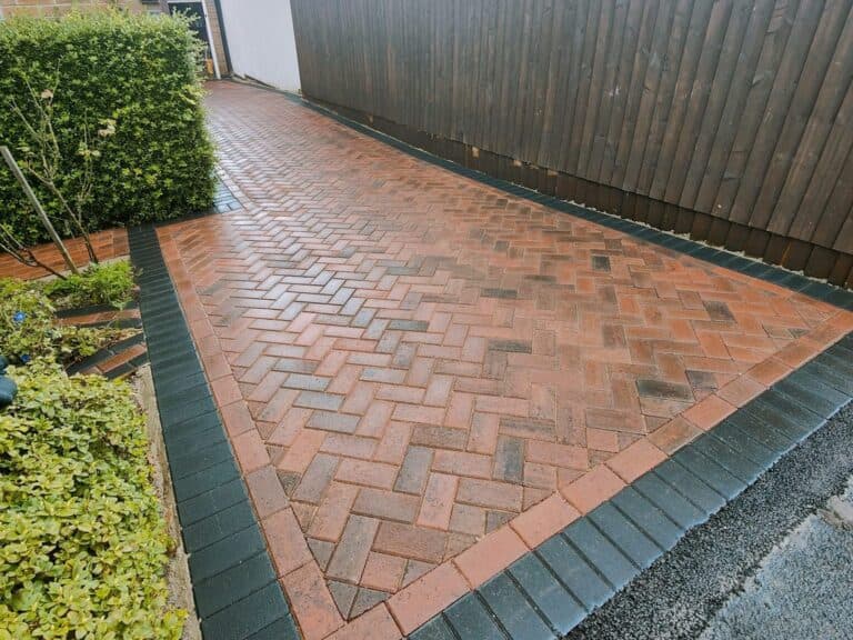 Heritage Paving installed block paved driveway
