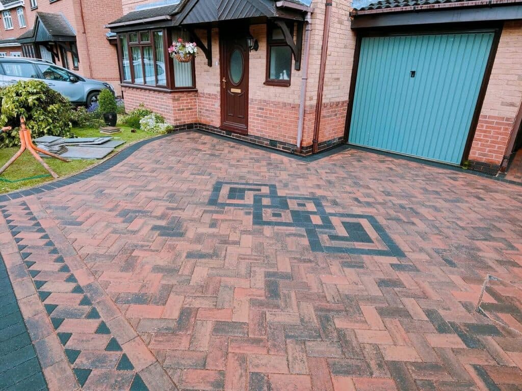 Heritage Paving installed block paved driveway