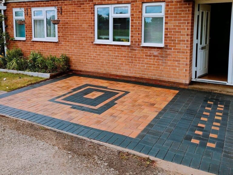 Heritage Paving installed block paved driveway