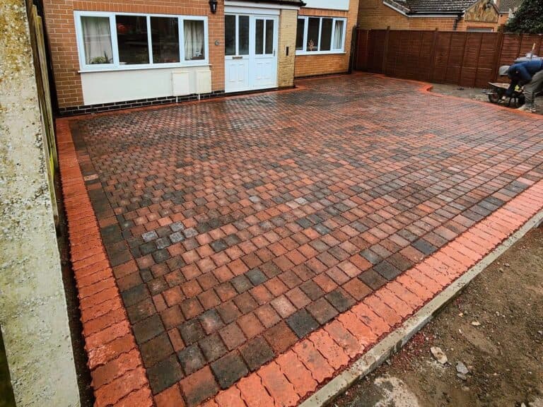 Heritage Paving installed block paved driveway