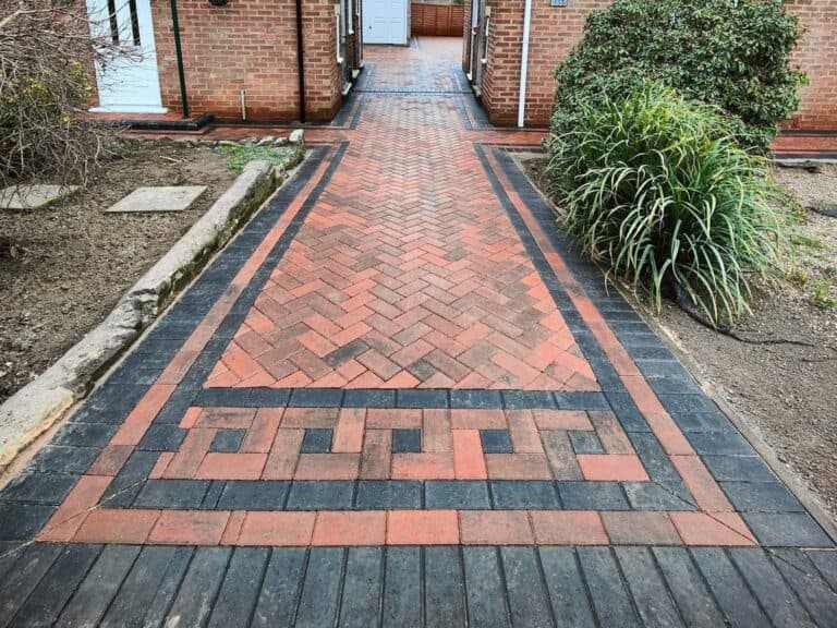 Heritage Paving installed block paved driveway