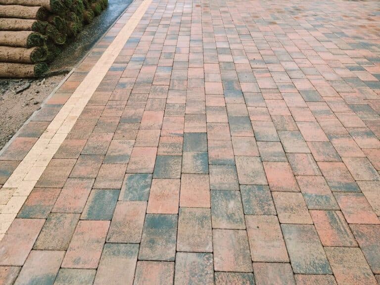 Heritage Paving installed block paved driveway