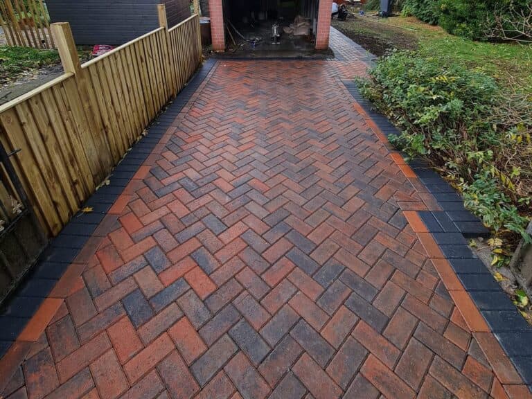 Heritage Paving installed block paved driveway