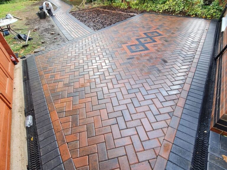 Heritage Paving installed block paved driveway