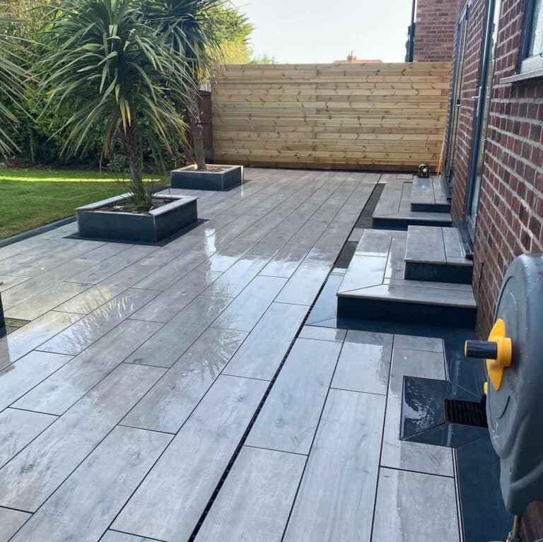 porcelain patio
